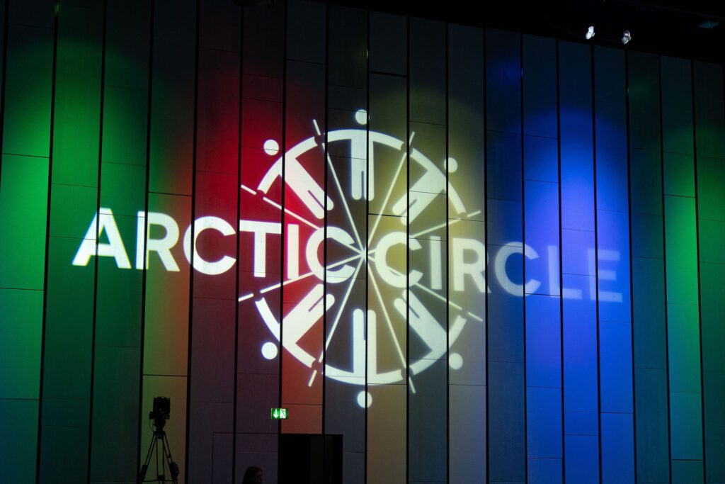 Arctic Science Diplomacy blog image with multicolor