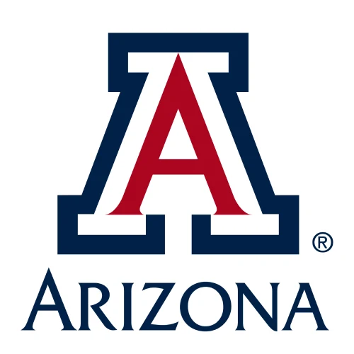 A logo of arizona university for the college.